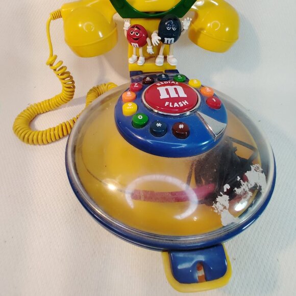 Phone M&M Candy Dish Telephone Mars Talks Collectible, Not tested #C14-B132 - Picture 2 of 5